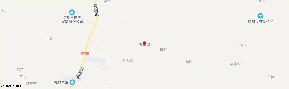 梧州富民坡_公交站地图_梧州公交_妙搜公交查询2025