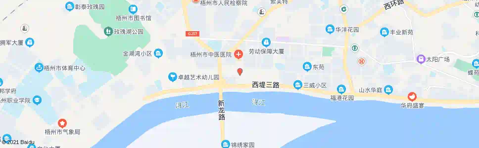 梧州白后_公交站地图_梧州公交_妙搜公交查询2025