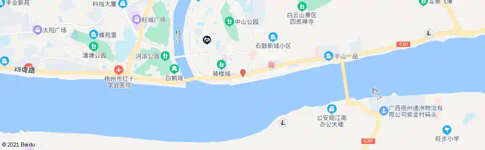 梧州广东路口_公交站地图_梧州公交_妙搜公交查询2025