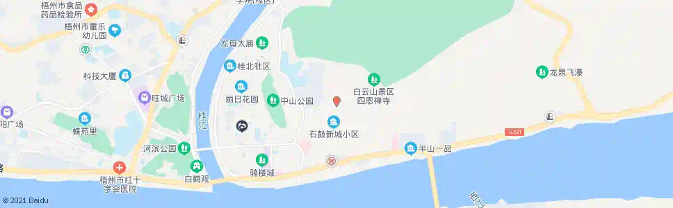 梧州石鼓冲_公交站地图_梧州公交_妙搜公交查询2025