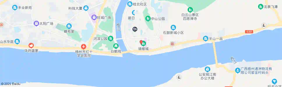 梧州大南路_公交站地图_梧州公交_妙搜公交查询2025
