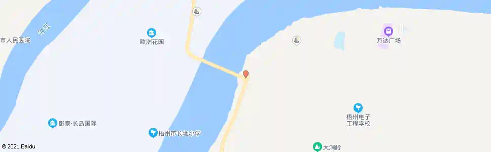 梧州西江桥南_公交站地图_梧州公交_妙搜公交查询2025