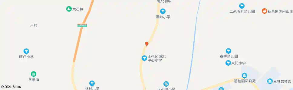 玉林谷山路口_公交站地图_玉林公交_妙搜公交查询2025