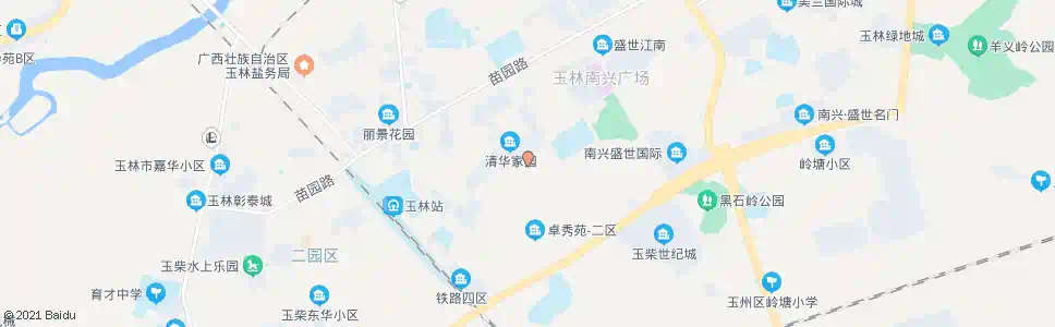 玉林秀杆岭村委_公交站地图_玉林公交_妙搜公交查询2025