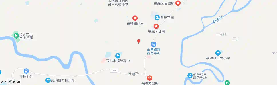 玉林福绵信用社_公交站地图_玉林公交_妙搜公交查询2025