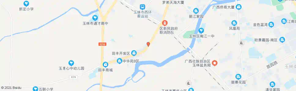 玉林木根坡路口_公交站地图_玉林公交_妙搜公交查询2025