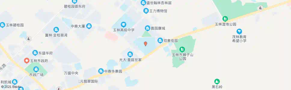 玉林体育路口_公交站地图_玉林公交_妙搜公交查询2025