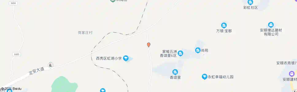 安顺招呼站(新大十字南)_公交站地图_安顺公交_妙搜公交查询2025