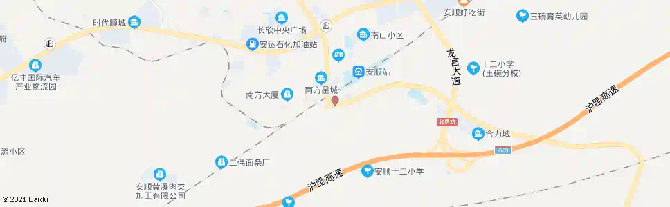 安顺川洞路口_公交站地图_安顺公交_妙搜公交查询2025