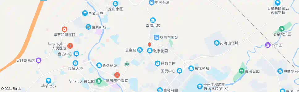 毕节麻园路_公交站地图_毕节公交_妙搜公交查询2025