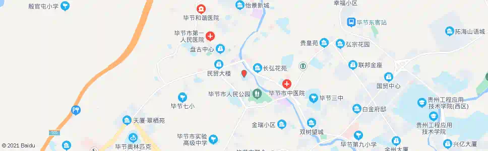 毕节十四小_公交站地图_毕节公交_妙搜公交查询2025