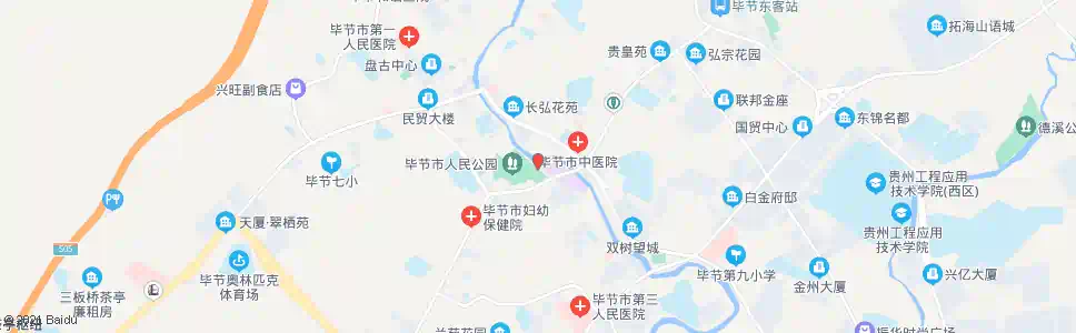 毕节中月山公园路口_公交站地图_毕节公交_妙搜公交查询2025