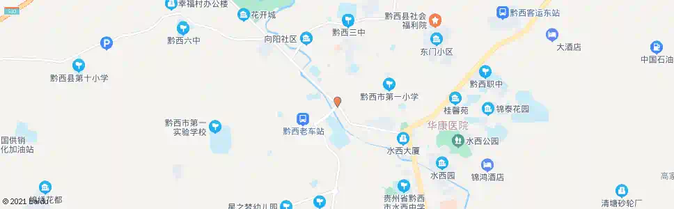 毕节水西大道路口_公交站地图_毕节公交_妙搜公交查询2025