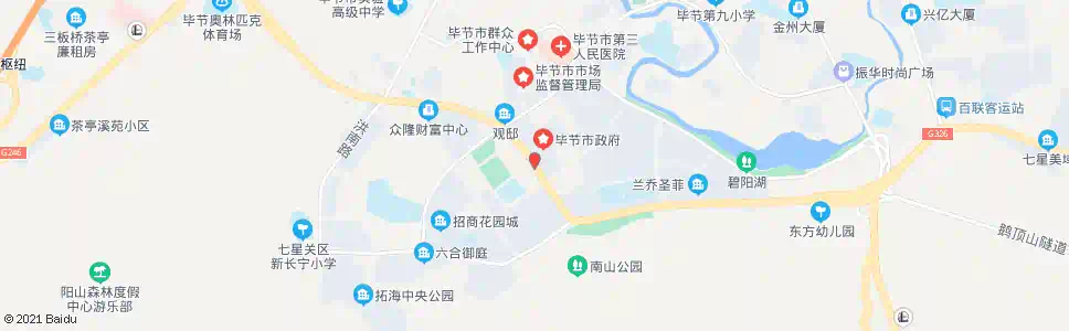 毕节市行政办公中心_公交站地图_毕节公交_妙搜公交查询2025