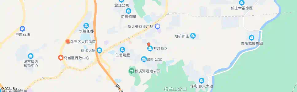 贵阳梅兰山_公交站地图_贵阳公交_妙搜公交查询2025