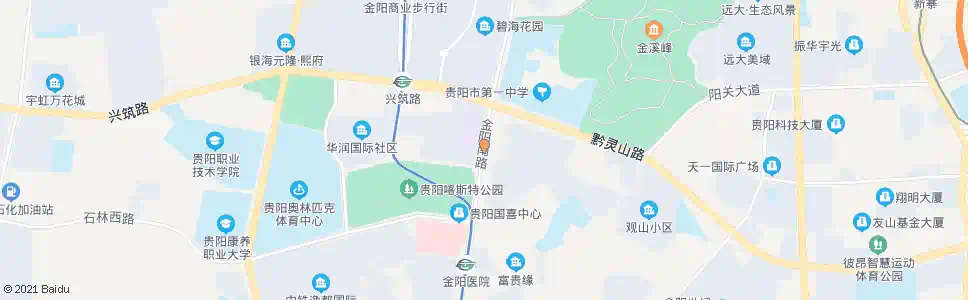 贵阳金阳南路中_公交站地图_贵阳公交_妙搜公交查询2025