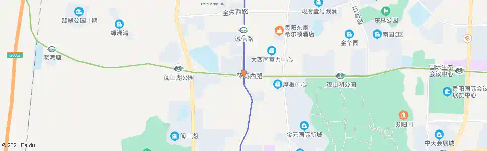 贵阳林城西路_公交站地图_贵阳公交_妙搜公交查询2025