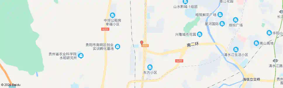 贵阳上坝路口_公交站地图_贵阳公交_妙搜公交查询2025