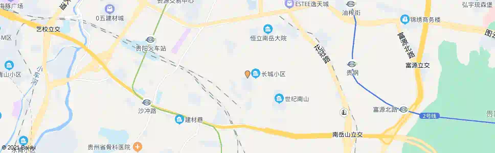 贵阳南厂路_公交站地图_贵阳公交_妙搜公交查询2025
