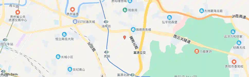 贵阳小关花卉市场_公交站地图_贵阳公交_妙搜公交查询2025