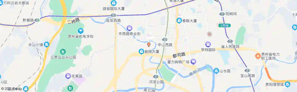 贵阳大西门(南)_公交站地图_贵阳公交_妙搜公交查询2025