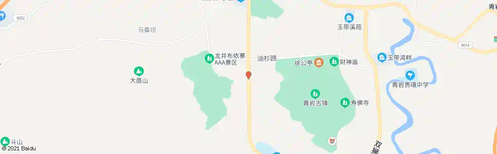 贵阳龙井村_公交站地图_贵阳公交_妙搜公交查询2025