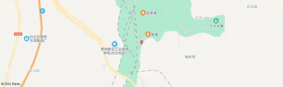 贵阳上水村_公交站地图_贵阳公交_妙搜公交查询2025