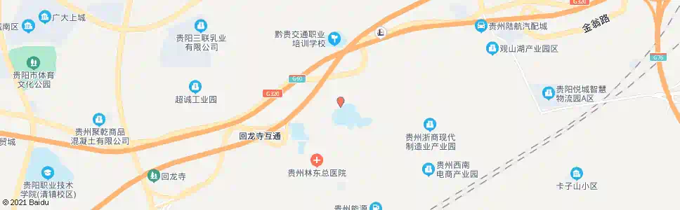 贵阳蒿芝村_公交站地图_贵阳公交_妙搜公交查询2025