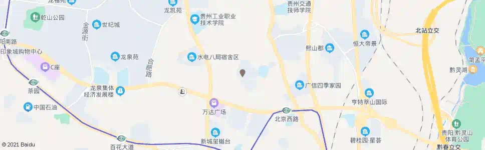 贵阳水电九局宿舍区_公交站地图_贵阳公交_妙搜公交查询2025