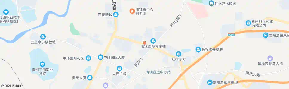 贵阳清镇客车站_公交站地图_贵阳公交_妙搜公交查询2025