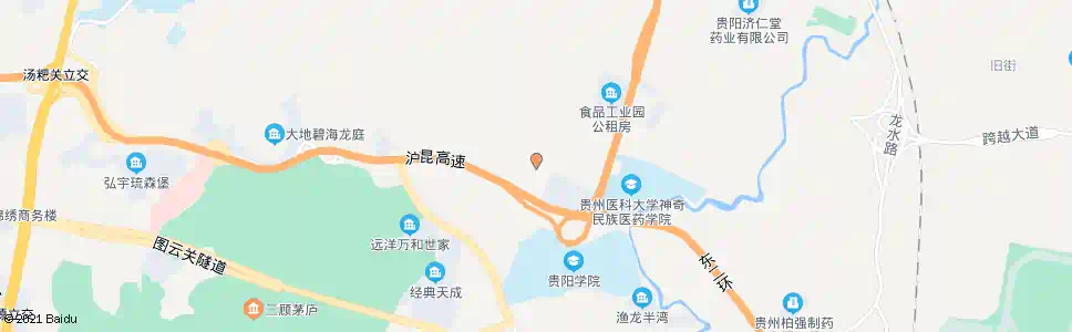 贵阳云关村_公交站地图_贵阳公交_妙搜公交查询2025