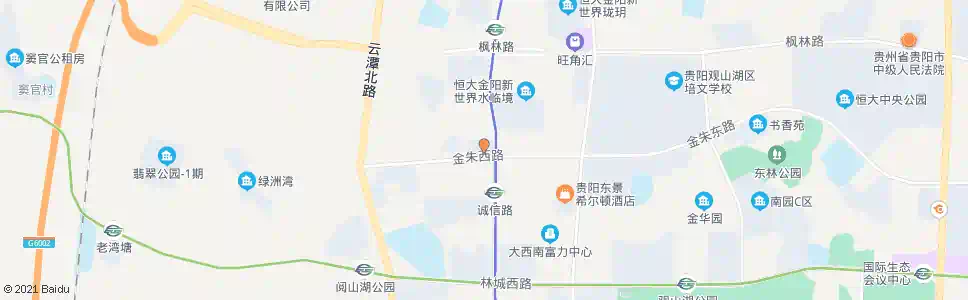 贵阳新世界花园_公交站地图_贵阳公交_妙搜公交查询2025