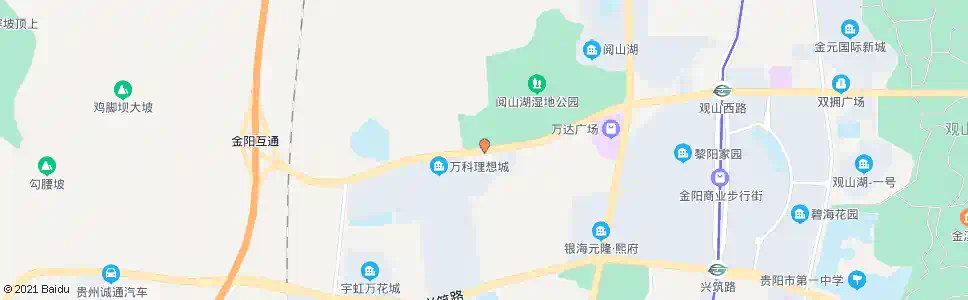 贵阳上麦村_公交站地图_贵阳公交_妙搜公交查询2025