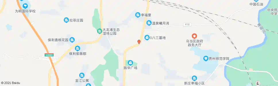贵阳O八三厂_公交站地图_贵阳公交_妙搜公交查询2025