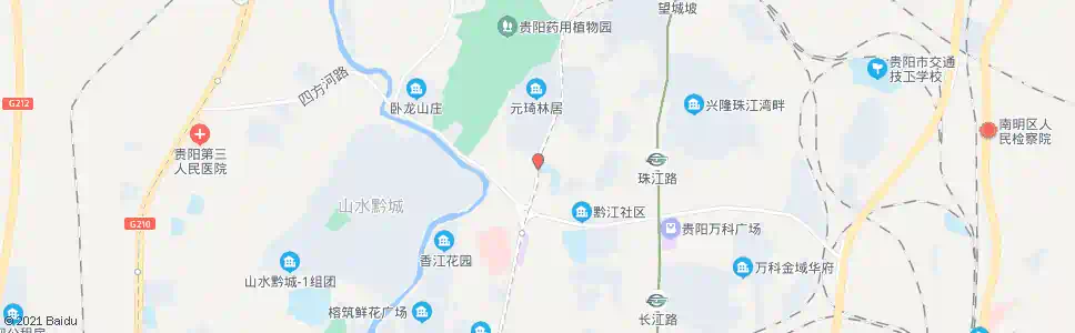 贵阳黔江路口_公交站地图_贵阳公交_妙搜公交查询2025