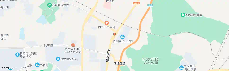 贵阳粑粑坳_公交站地图_贵阳公交_妙搜公交查询2025
