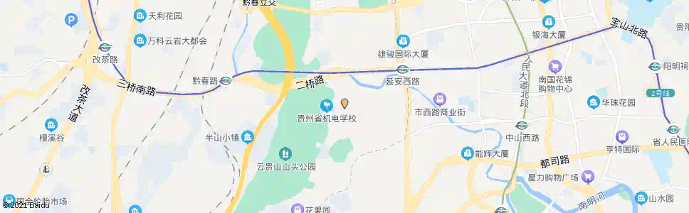 贵阳松山路_公交站地图_贵阳公交_妙搜公交查询2025