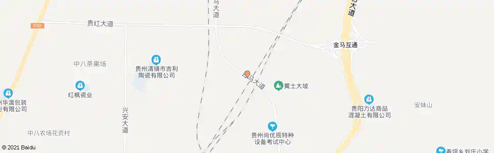 贵阳黄土大坡_公交站地图_贵阳公交_妙搜公交查询2025