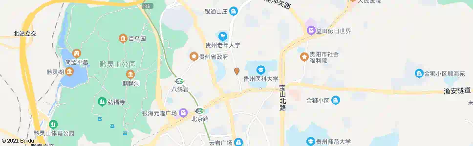 贵阳盐务街口_公交站地图_贵阳公交_妙搜公交查询2025