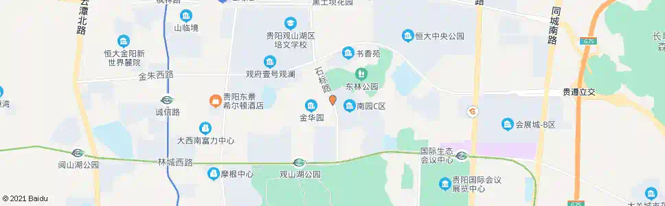 贵阳金华园_公交站地图_贵阳公交_妙搜公交查询2025