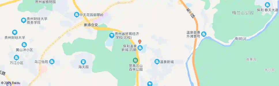 贵阳四光路_公交站地图_贵阳公交_妙搜公交查询2025