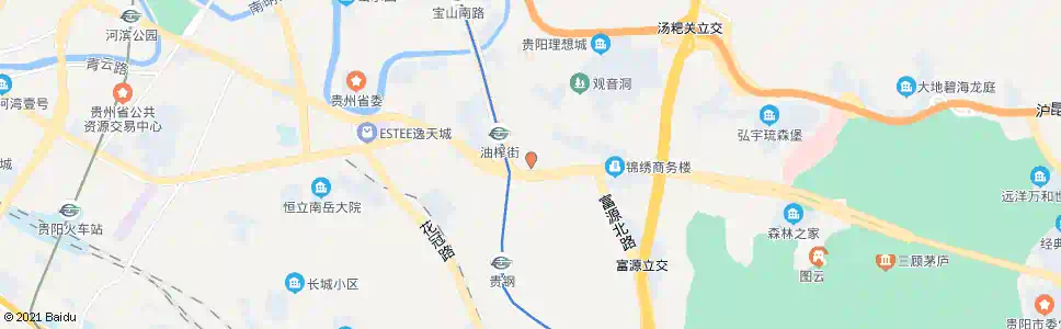 贵阳油榨街口_公交站地图_贵阳公交_妙搜公交查询2025