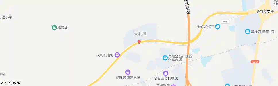 贵阳天利机电城_公交站地图_贵阳公交_妙搜公交查询2025