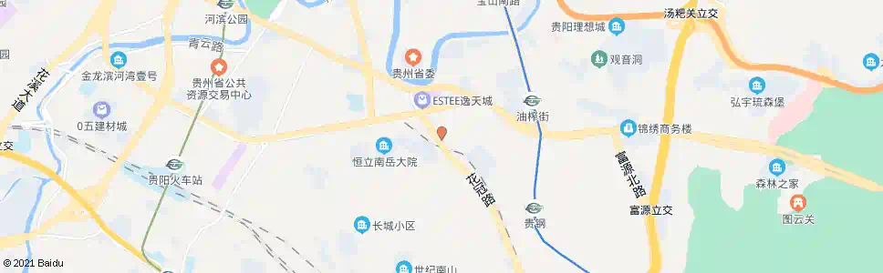 贵阳嘉润路(北)_公交站地图_贵阳公交_妙搜公交查询2025
