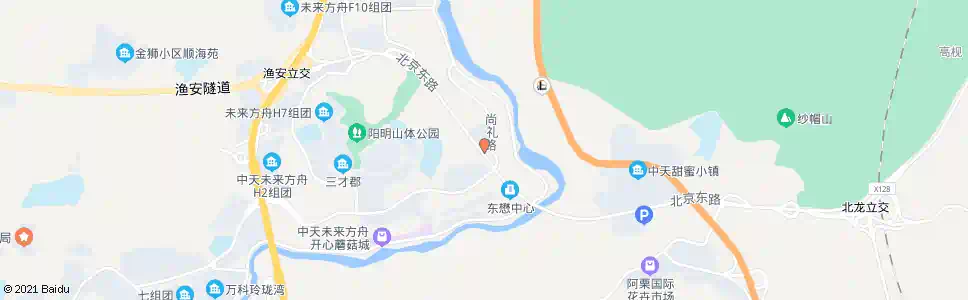 贵阳尚礼东路口_公交站地图_贵阳公交_妙搜公交查询2025