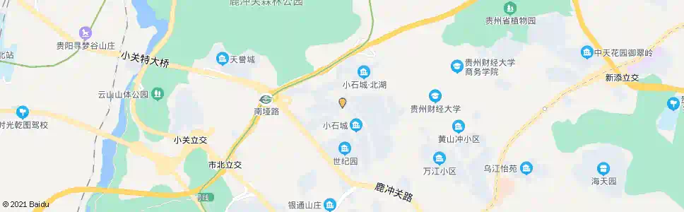 贵阳丽景阳天_公交站地图_贵阳公交_妙搜公交查询2025