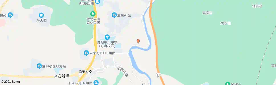 贵阳友邻南路(东)_公交站地图_贵阳公交_妙搜公交查询2025