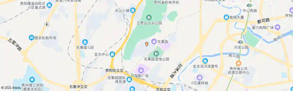 贵阳松山南路_公交站地图_贵阳公交_妙搜公交查询2025