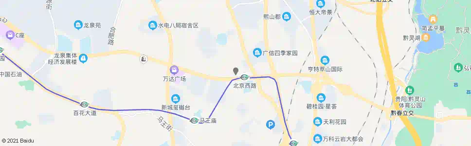 贵阳和尚坡_公交站地图_贵阳公交_妙搜公交查询2025
