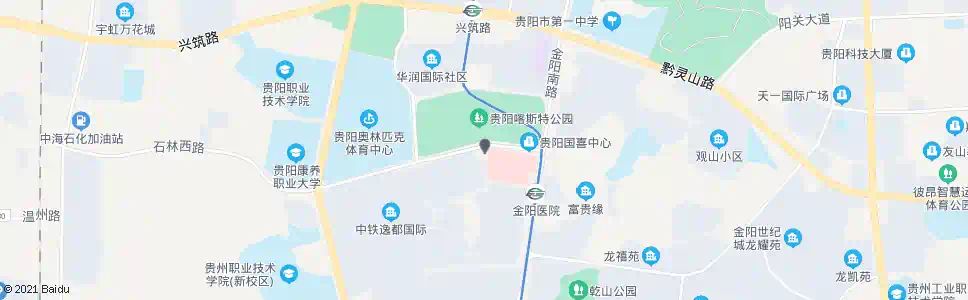 贵阳石林东路_公交站地图_贵阳公交_妙搜公交查询2025